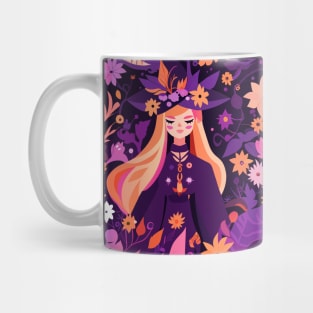 Nature witch in autumn Mug